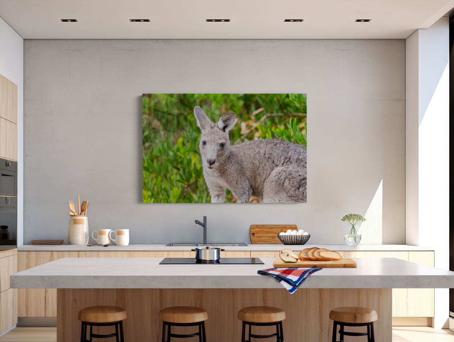 Misses Roo - Australian Kangaroo Portrait from Raymond Island