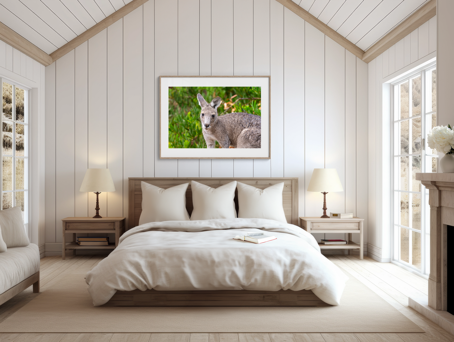 Misses Roo - Australian Kangaroo Portrait from Raymond Island