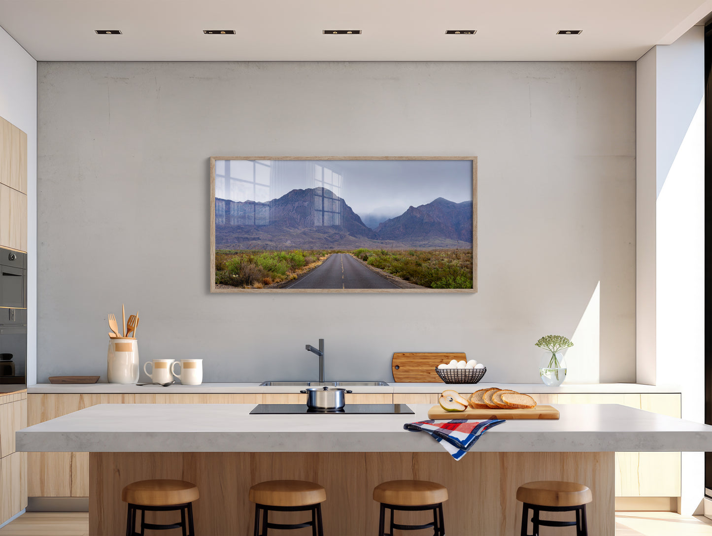 Road to the Chisos - Big Bend National Park Desert Mountain Photography