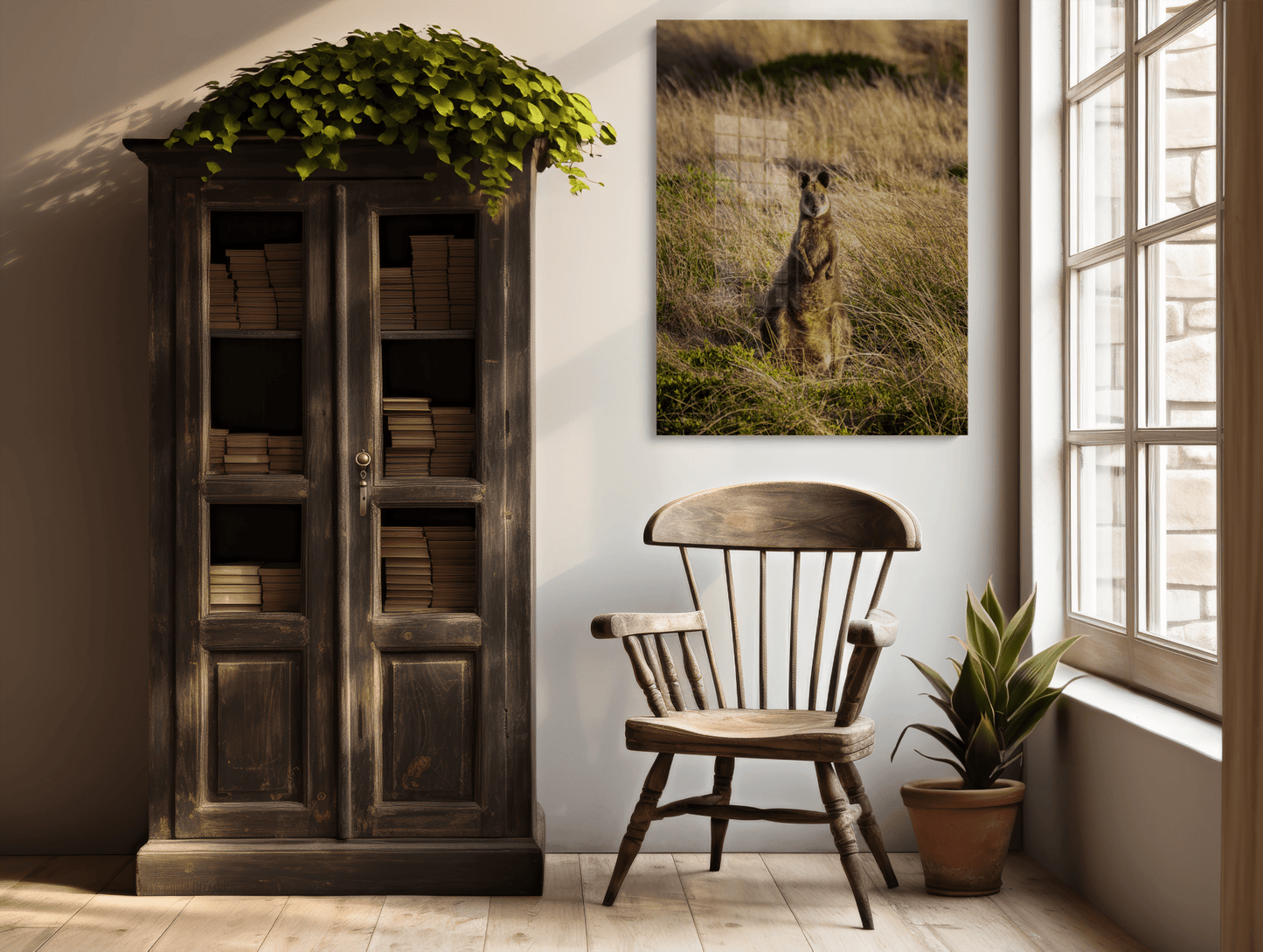 The Bouncer - Australian Wallaby Photography Print