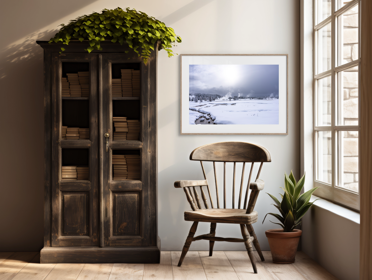 Worth the Rest - Yellowstone Winter Photography Print
