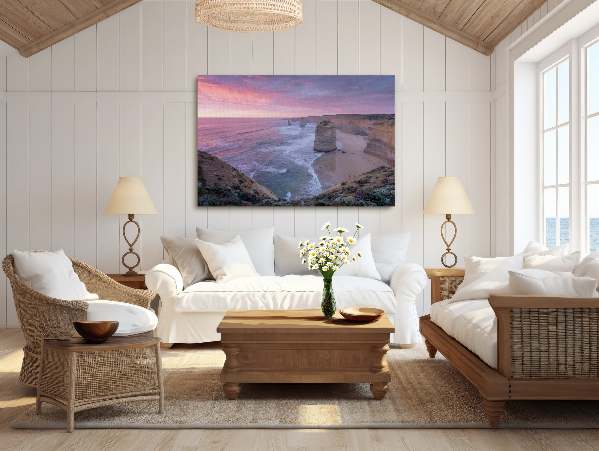 Glowing Apostles - 12 Apostles Australia Sunset Photography Print