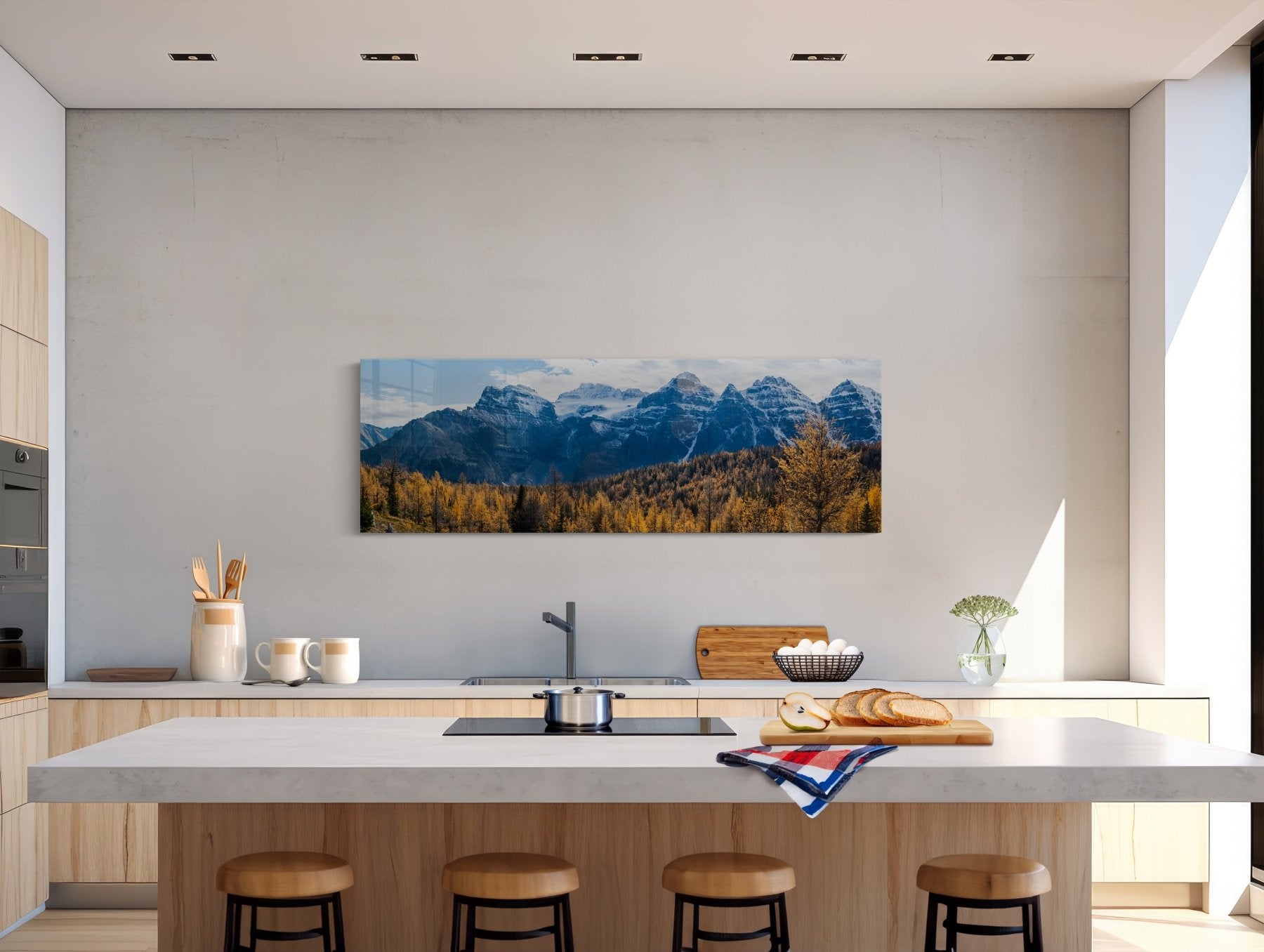 Above the Larches - Banff National Park Fall Photography Print