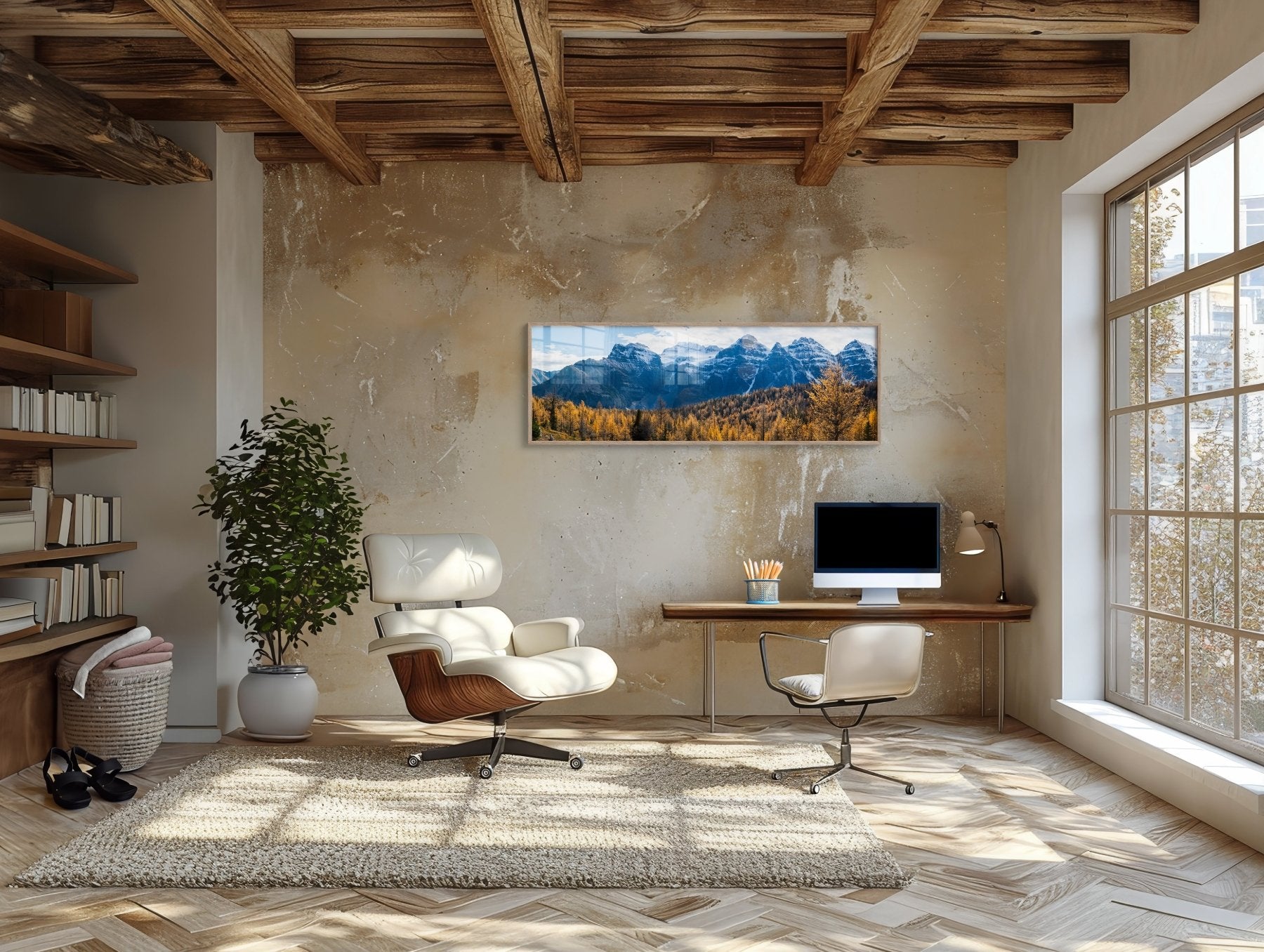 Above the Larches - Banff National Park Fall Photography Print