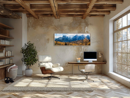 Above the Larches - Banff National Park Fall Photography Print