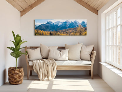 Above the Larches - Banff National Park Fall Photography Print