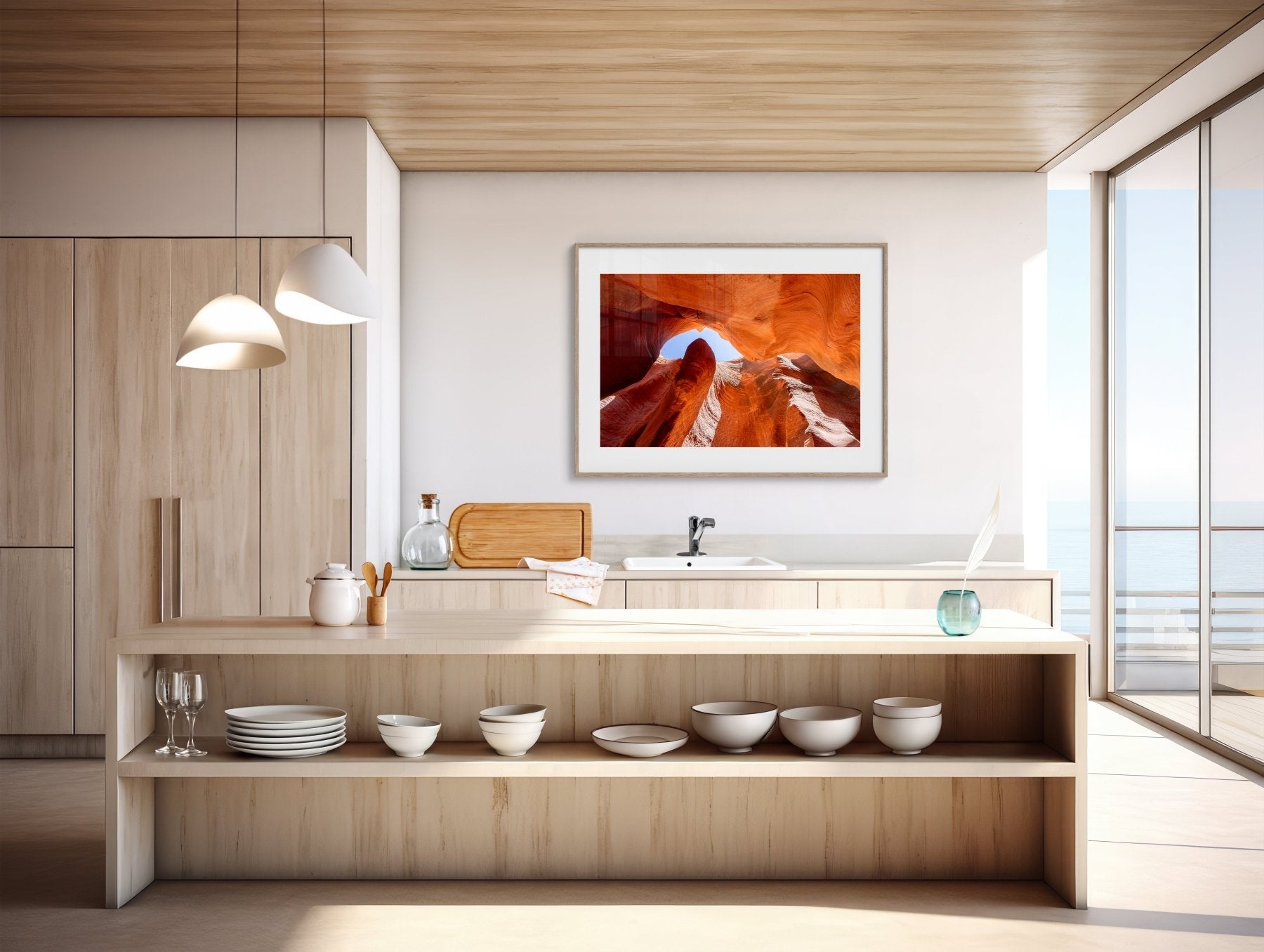 Carved by Time - Utah Slot Canyon Photography Print | Southwest Desert Wall Art