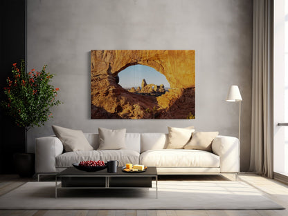 Desert Window - Arches National Park Fine Art Print