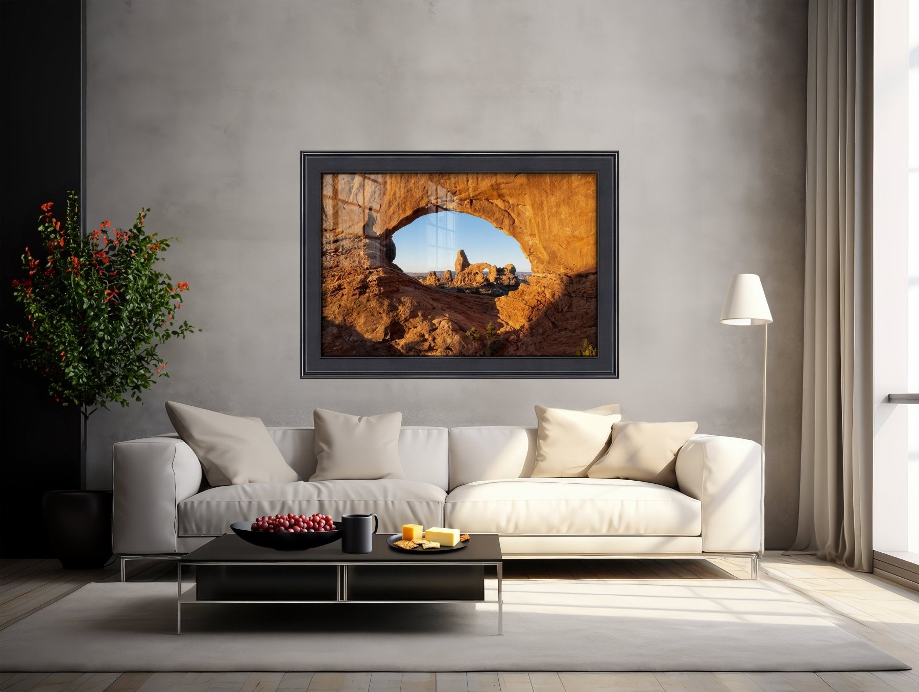 Desert Window - Arches National Park Fine Art Print