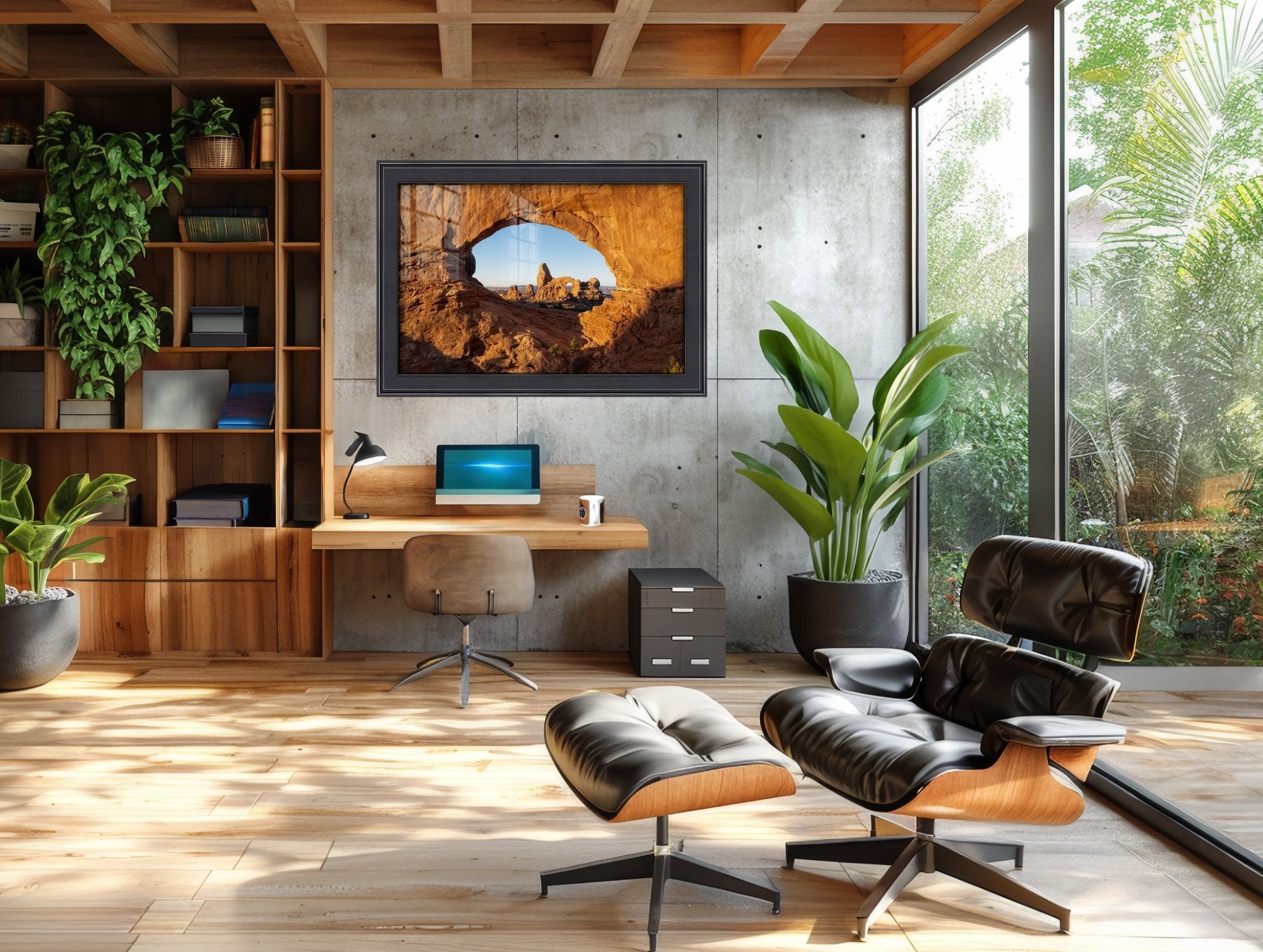 Desert Window - Arches National Park Fine Art Print