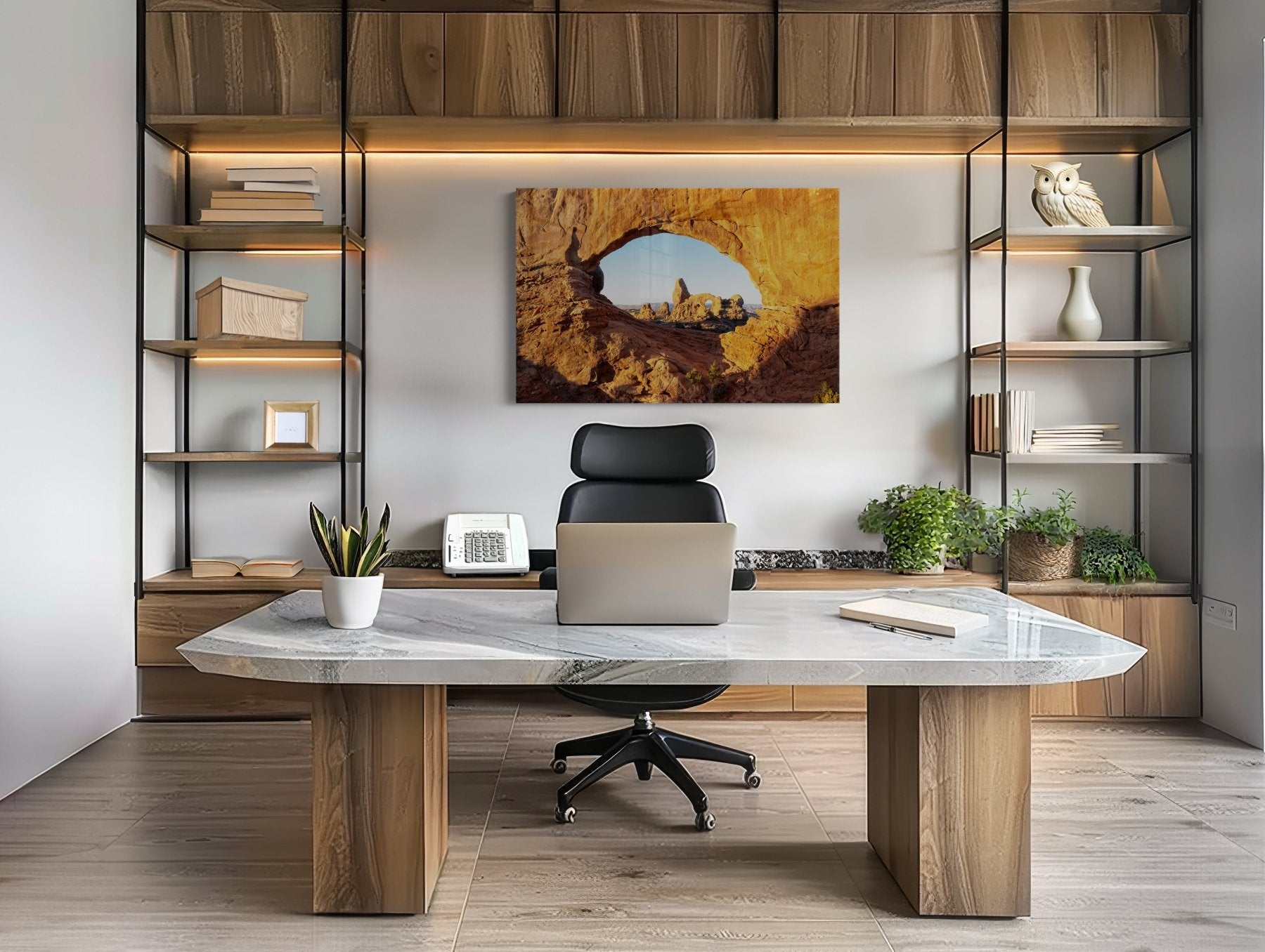 Desert Window - Arches National Park Fine Art Print