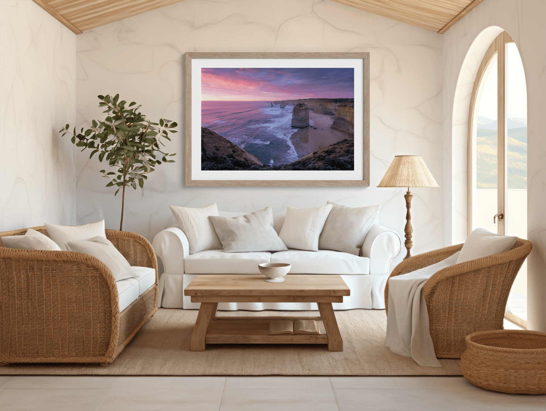 Glowing Apostles - 12 Apostles Australia Sunset Photography Print