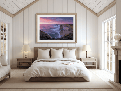 Glowing Apostles - 12 Apostles Australia Sunset Photography Print