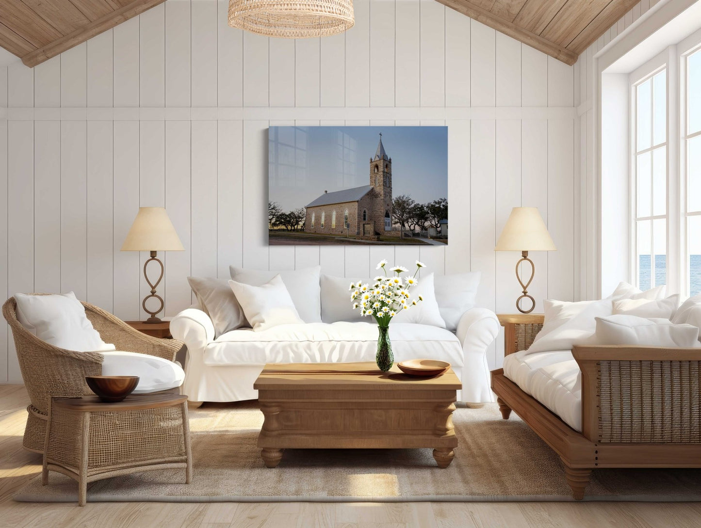 Historic Texas Hill Country Church - Fine Art Photography Print