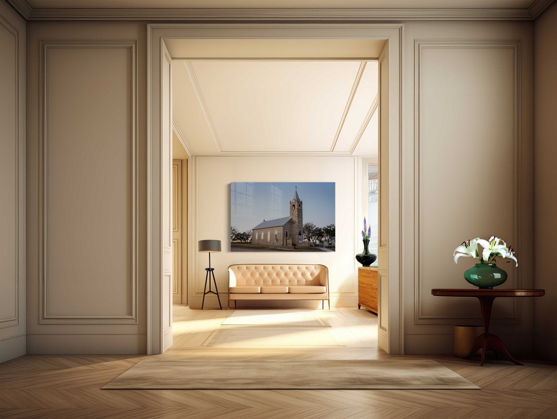 Historic Texas Hill Country Church - Fine Art Photography Print