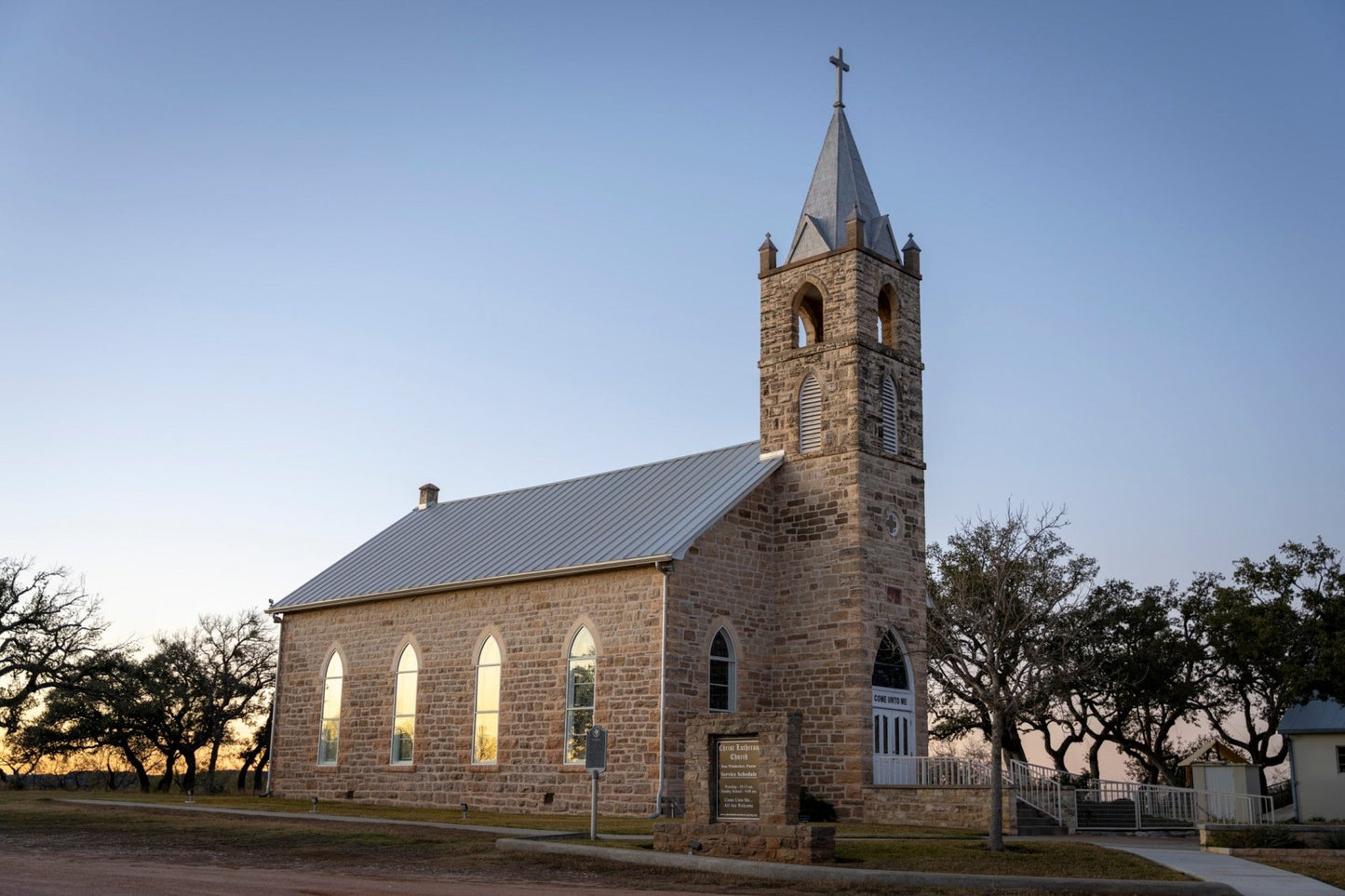 Historic Texas Hill Country Church - Fine Art Photography Print