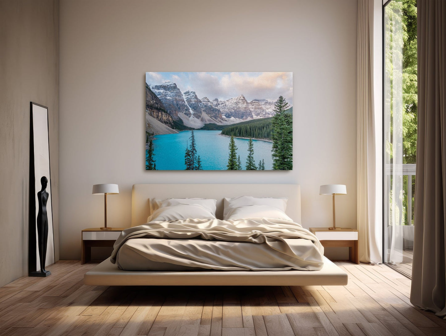 Out of the Darkness - Moraine Lake Banff Photography Print