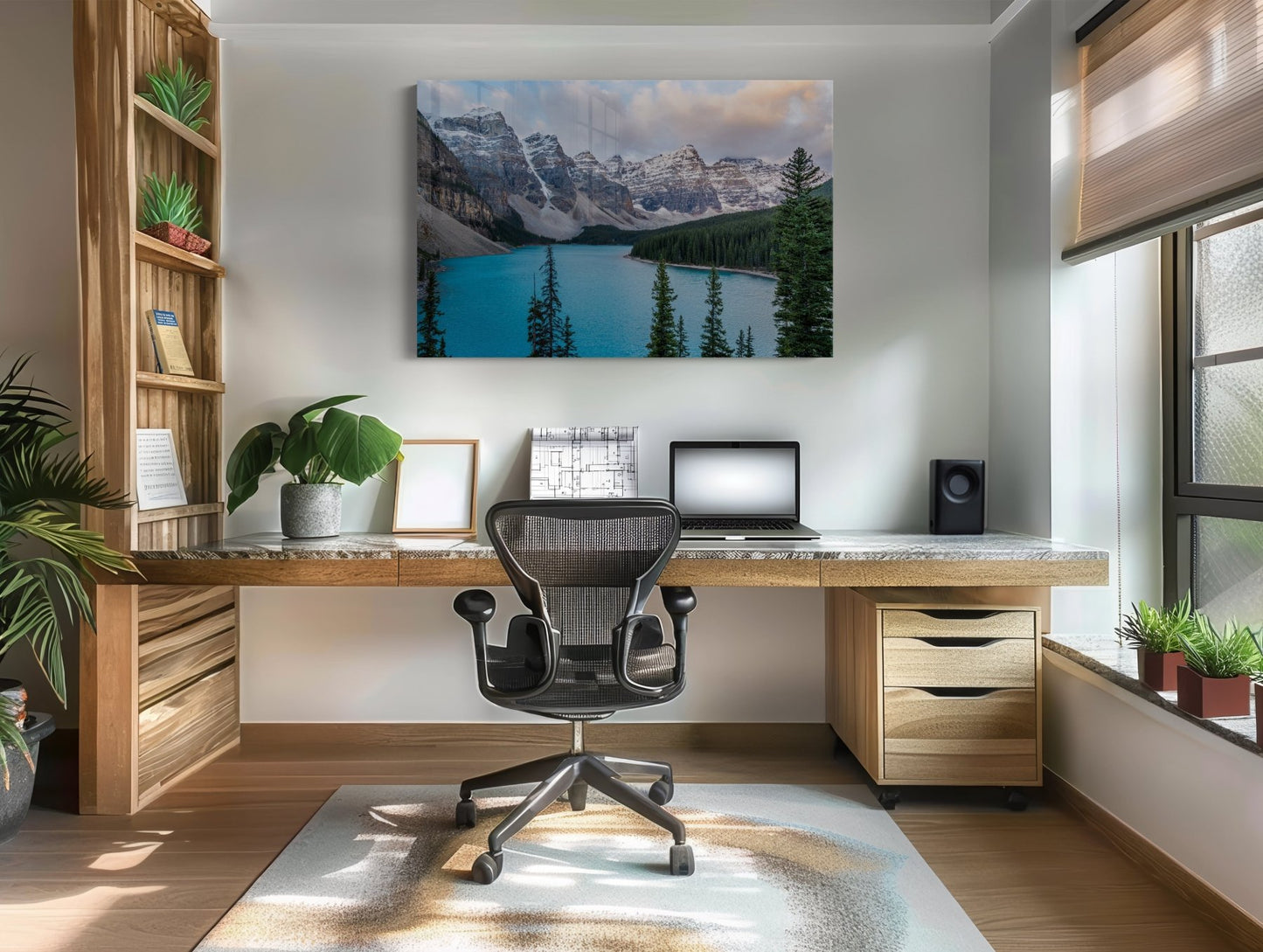 Out of the Darkness - Moraine Lake Banff Photography Print