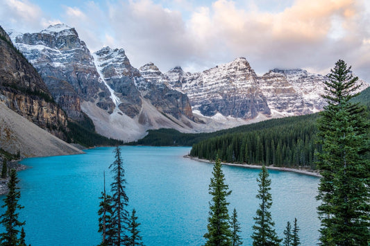 Out of the Darkness - Moraine Lake Banff Photography Print