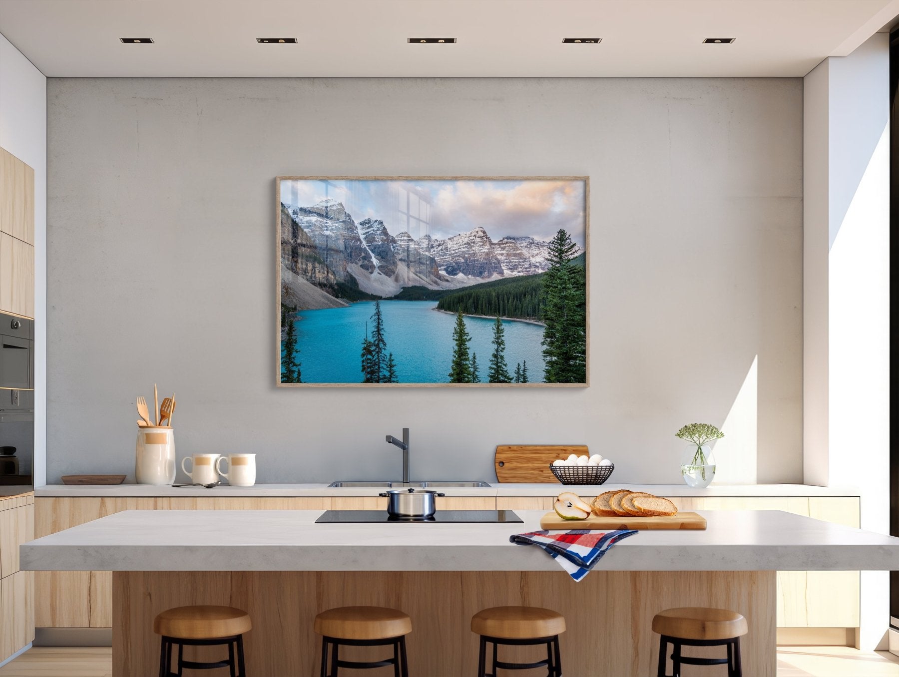 Out of the Darkness - Moraine Lake Banff Photography Print