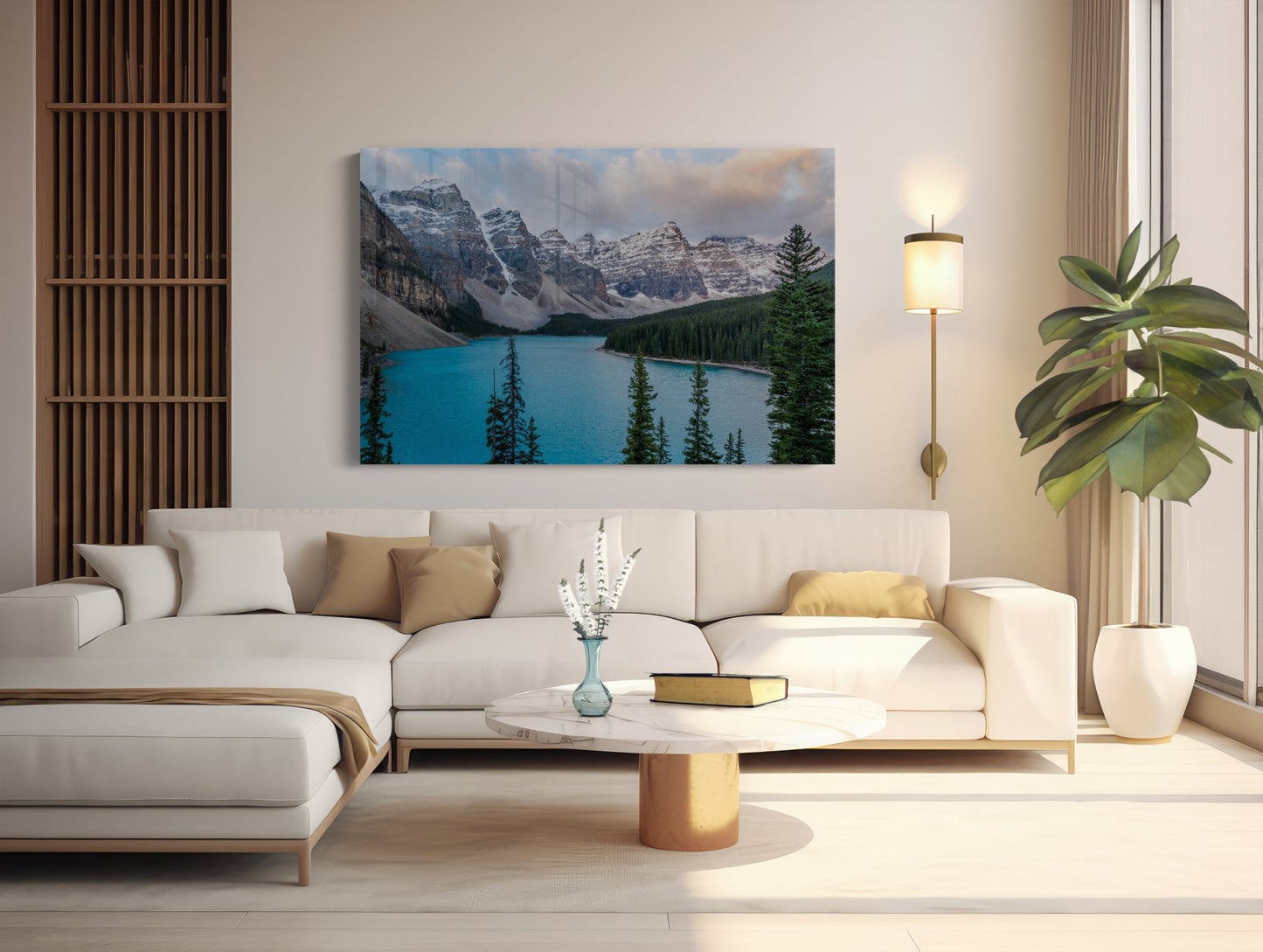 Out of the Darkness - Moraine Lake Banff Photography Print