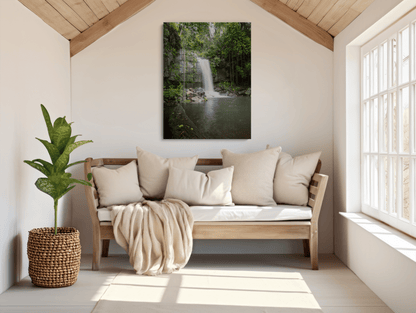 Rivers in the Rain - Australian Rainforest Waterfall Photography Print