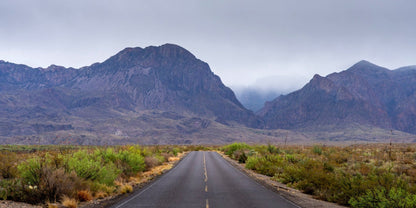 Road to the Chisos - Big Bend National Park Desert Mountain Photography