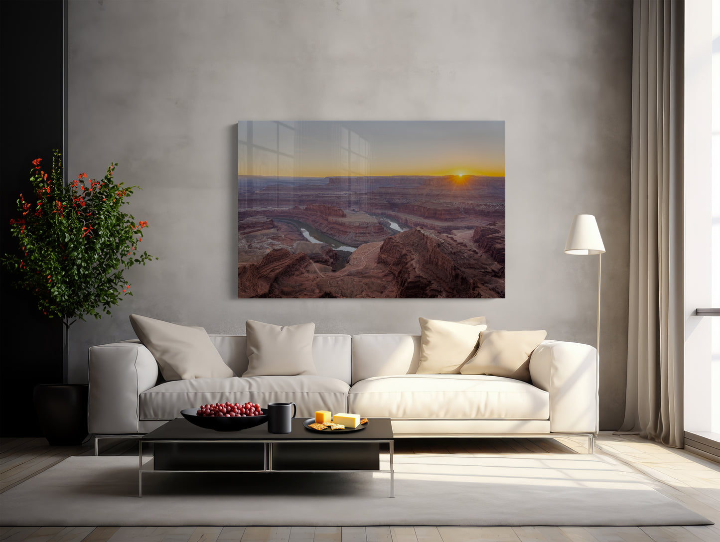 The Long View - Deadhorse Point Canyonlands Sunset Photography Print