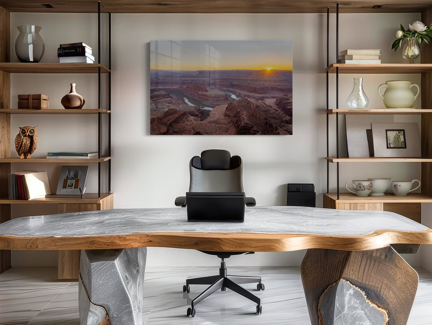 The Long View - Deadhorse Point Canyonlands Sunset Photography Print