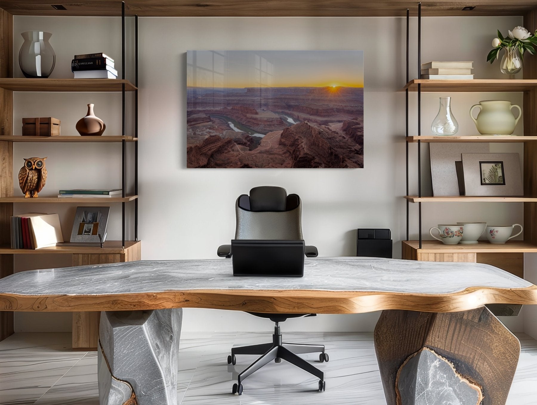 The Long View - Deadhorse Point Canyonlands Sunset Photography Print