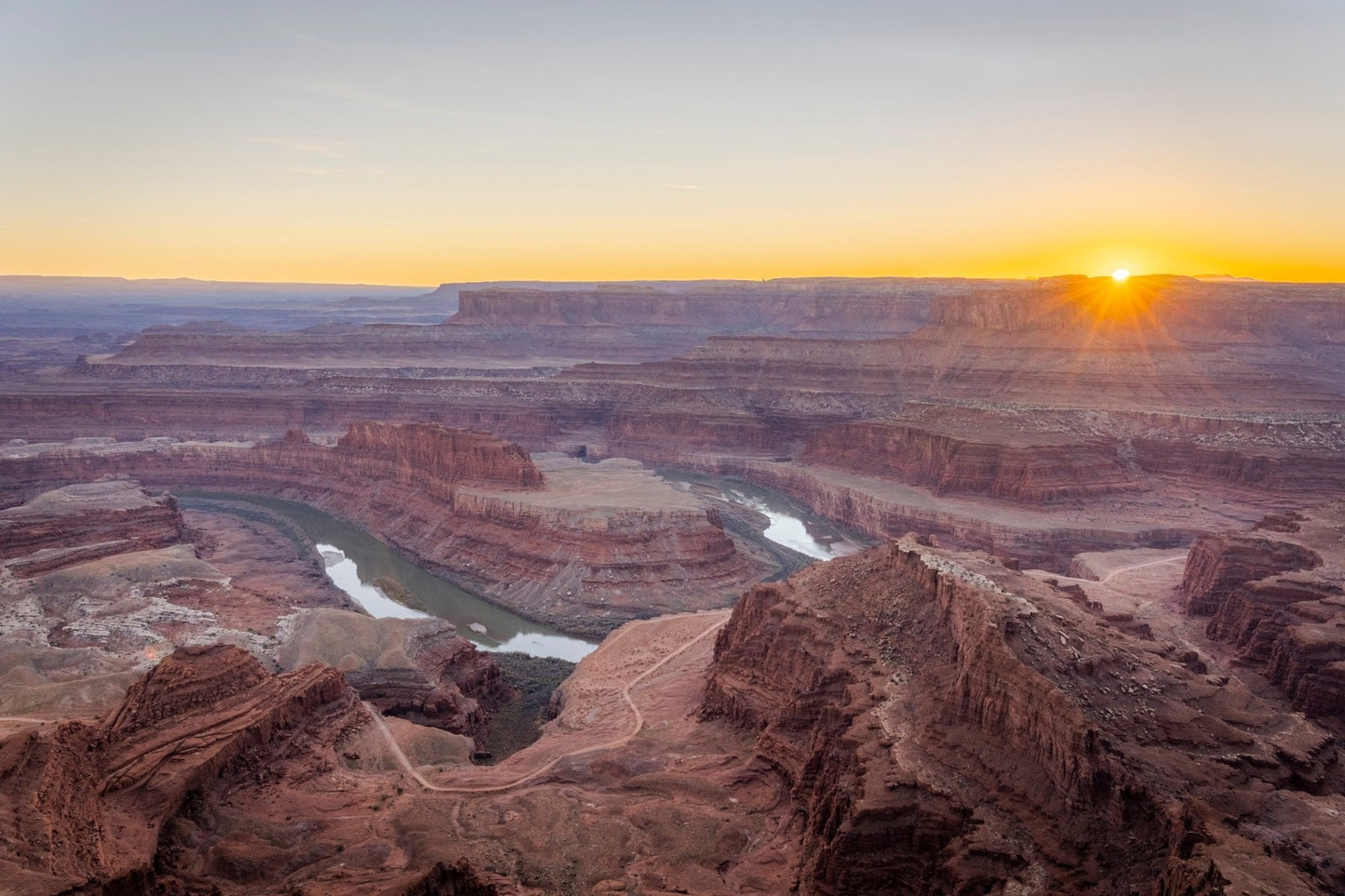The Long View - Deadhorse Point Canyonlands Sunset Photography Print