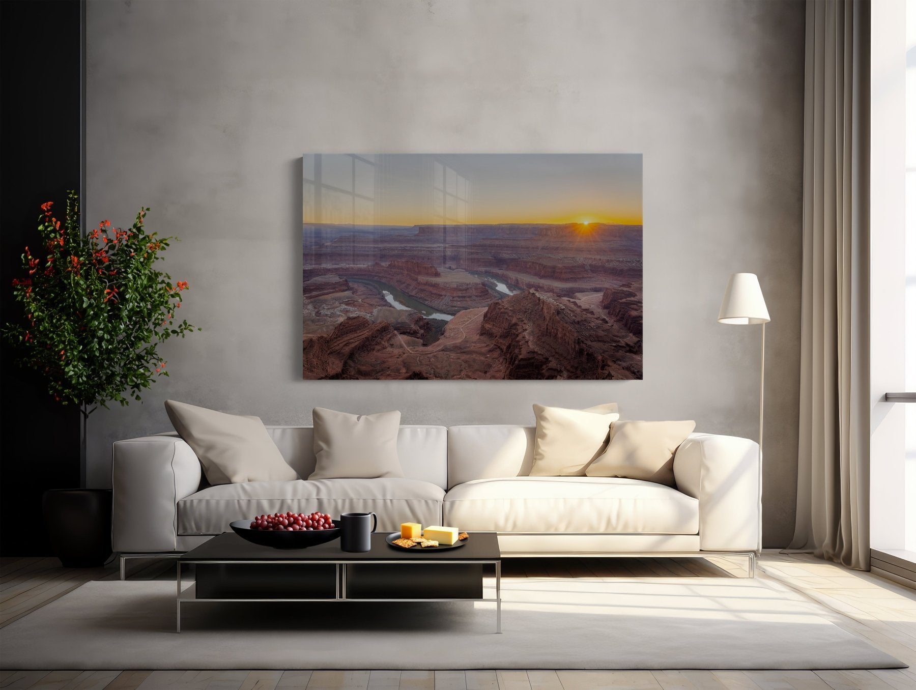 The Long View - Deadhorse Point Canyonlands Sunset Photography Print
